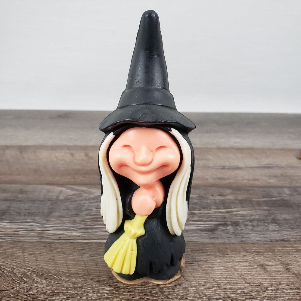 Wizard Air Freshener Halloween Witch 1981 Collectible Figurine Vintage 6"
